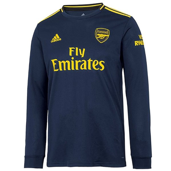 Trikot Arsenal Ausweich ML 2019-20 Blau Marine Fussballtrikots Günstig